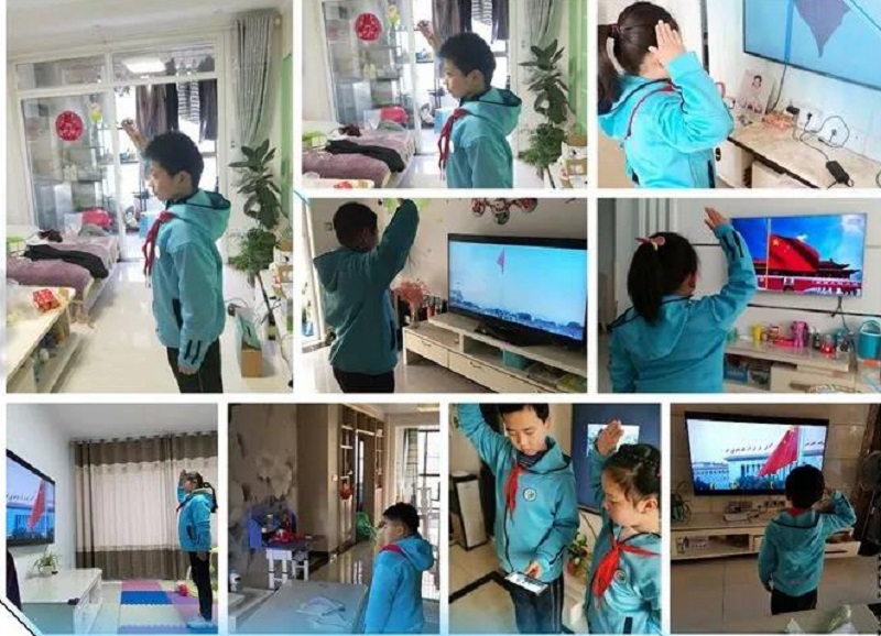 明湖学校 线上升旗.jpg