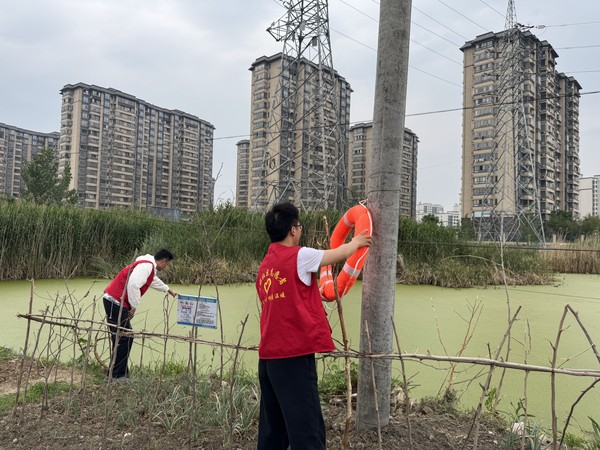 明光街道黄郢社区退役军服务站开展：防溺水志愿服务活动1.jpg